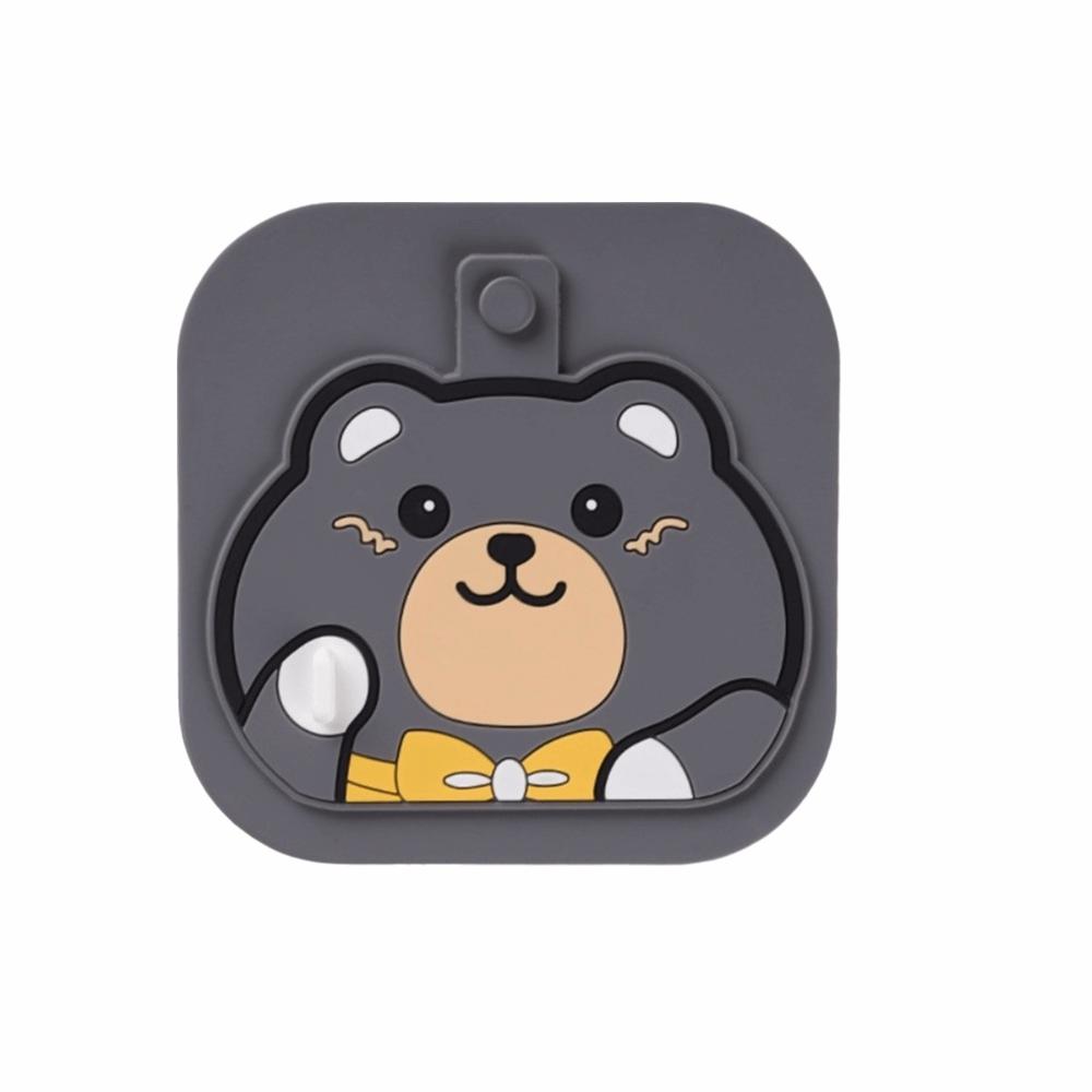 Cute 2 in 1 Sewer Floor Drain Cover Reusable Anti-blocking Shower Drain Cover Drainage Silicone Deodorant Mat For Kitchen Toilet