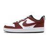 Court Borough Low 2 Burgundy Dream Rutschfest Abriebfest Niedrig geschnittene Skateboard-Schuhe GS Burgundy BQ5448-115(Team409-GS)