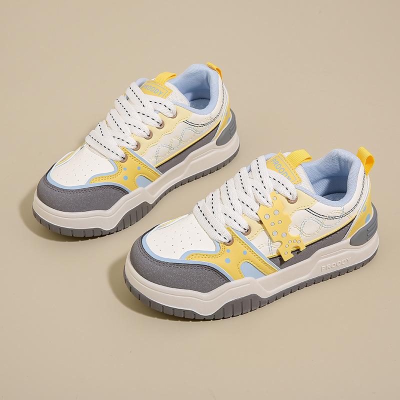 

МОДНАЯ ОБУВЬ, мужские дышащие спортивные кроссовки, спортивные кроссовки для бега, уличные женские теннисные кроссовки для тренажерного зала 35 жёлтый