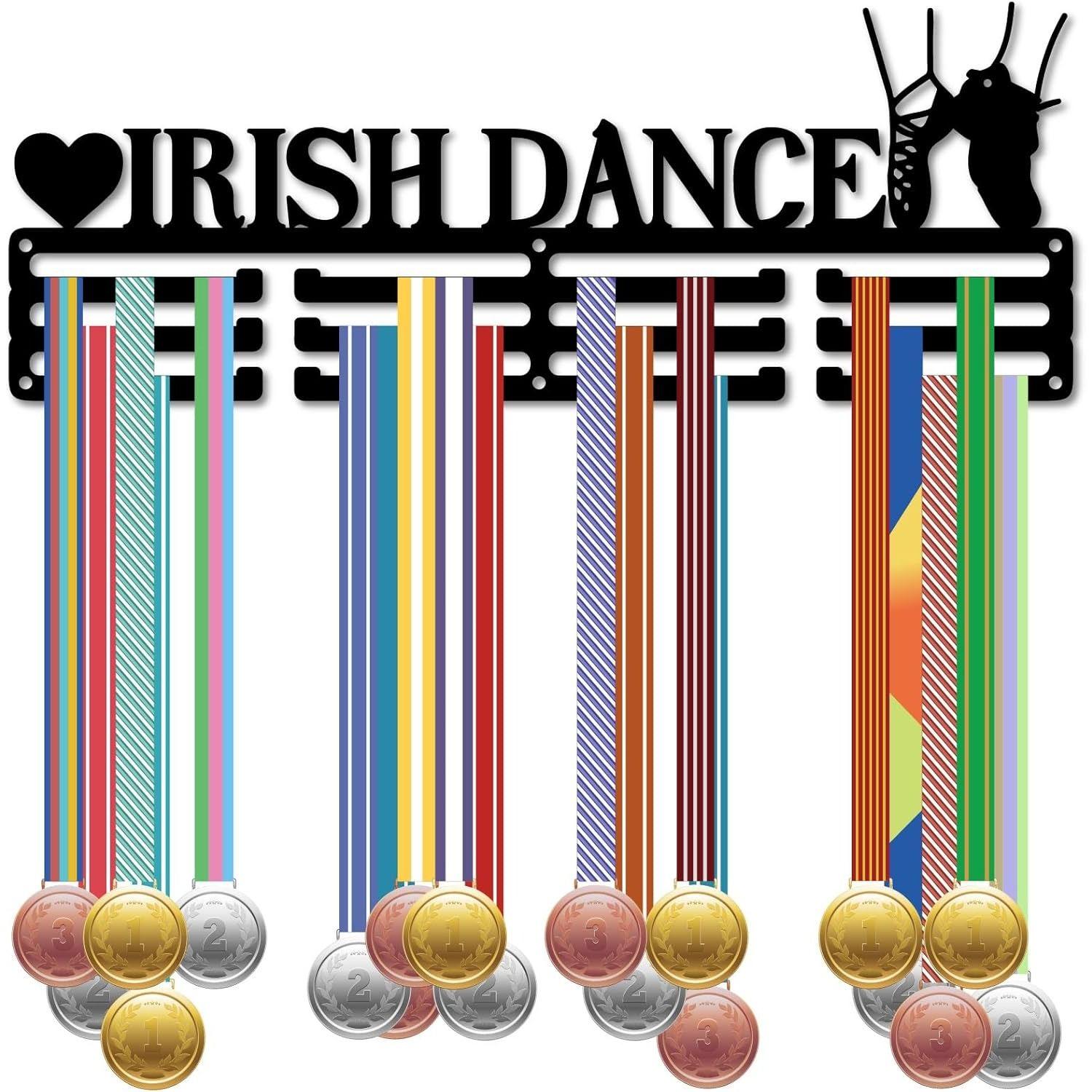 

Irish Dance Medal Wall Holder Metal 12 Hooks