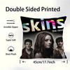 Teen TV Series Skins Generation Cushion Cover Pillow Cover Decor Pillowcase Printed Cushion Case For Couch