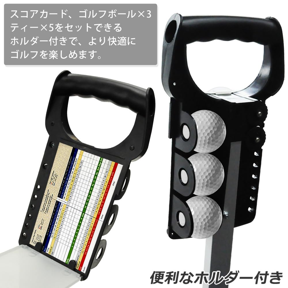 Golf Cart To Attach Golf and with Two Wheels for Carrying Clubs Around the Round Life_mart [Easy Bag] Folds, Compact, Portable,