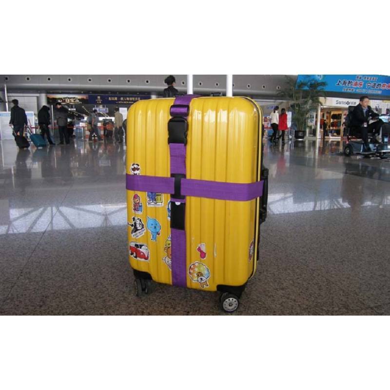 Pp Material Luggage Binding Straps With Antishock Design For Travel And Baggage Security