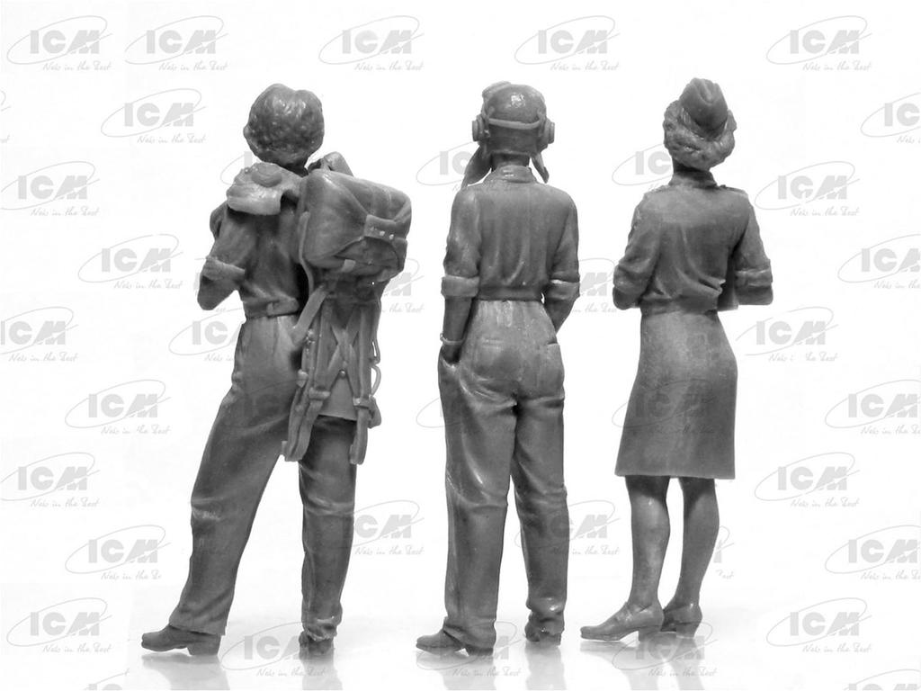 ICM Americká pilotka WASP Plastikový model 32108 1/32 1943-1945