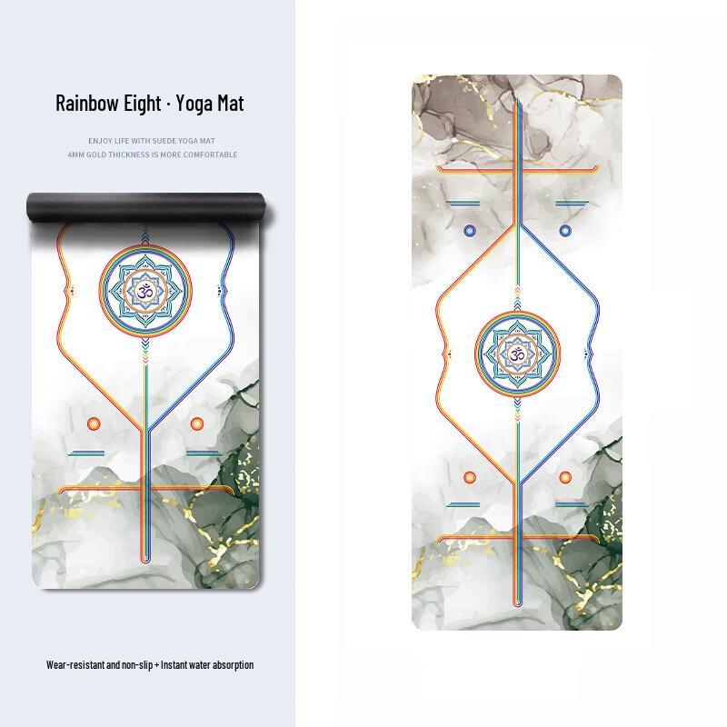 WEZHO Wear-Resistant PU Rubber Yoga Mat