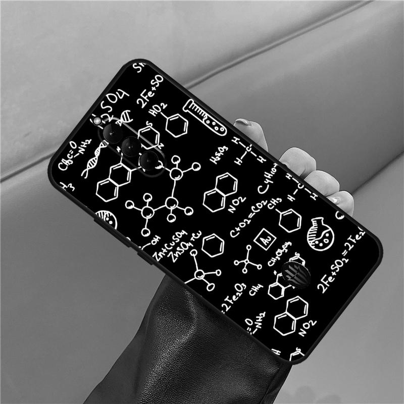 Science Chemistry Caffeine Case For ZTE Nubia Red Magic 11 10 9 8 8S 9S 10S Pro Plus 6S 7S 6 7 For RedMagic 10 Air Cover