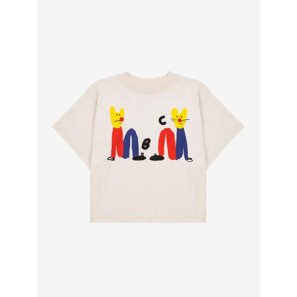25 New Children s Clothing T-shirt Boys and Girls Printed Summer Short-sleeved Round Neck T-shirt 110
