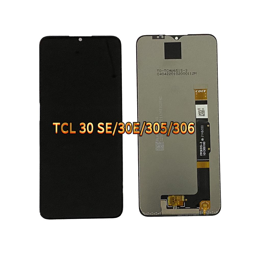 LCD Screen and Digitizer Full Assembly for TCL 30 SE 6165