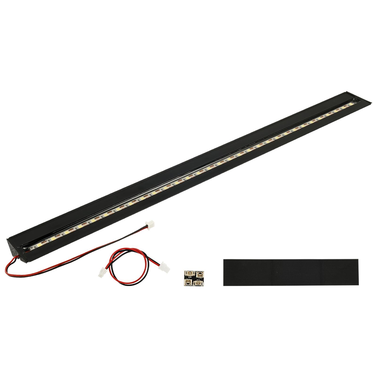 

Комплект светодиодной панели Panda Lux Магнитная установка Алюминиевый сплав Для 3D-принтера Bambu Lab P1P/P1S/X1C/X1E Светодиодные ленты чёрный