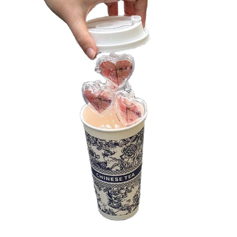 Goddess Festival Love Wind Chime Milk Tea Cup Gift for Couples and Best Friends