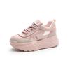 Special canvas dad shoes women's 2025 spring new casual shoes French round head thick sole heightening casual sports shoes