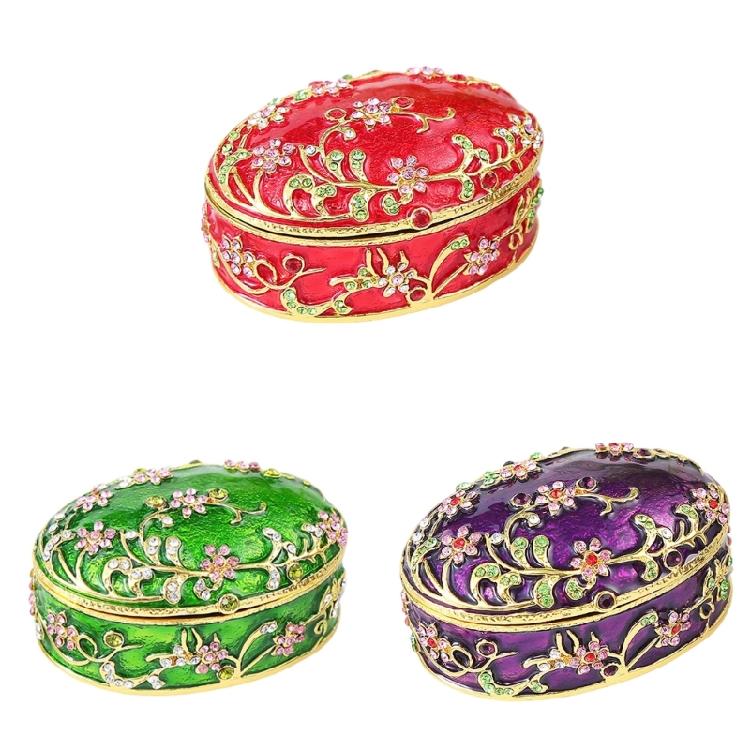 Classical Zinc Alloy Jewelry Organizers With Secure Closure And Ample Space Decorative Jewelry Box For All Your Accessories