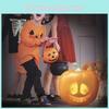 Glowing Pumpkin Light For Halloween Festive Ambiance Ideal For Various Occasions