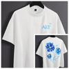 New 2026 Unisexfinity EMRG Unisexs StreetStyle Floral Embossed Graphic Tee Suitable for Outdoor Music Festivals Casual Outings