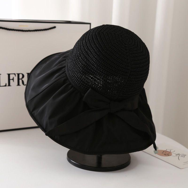 Sunscreen hat women's sunscreen UV protection empty top vinyl shell hat large brim hat sun protection hat women's UV protection