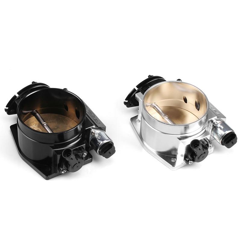 RASTP - High Flow Billet Aluminum 92mm/102mm Throttle Body For LS1 LS2 LS3 LS6 LSX Car Modification Parts Black/Silver RS-THB001