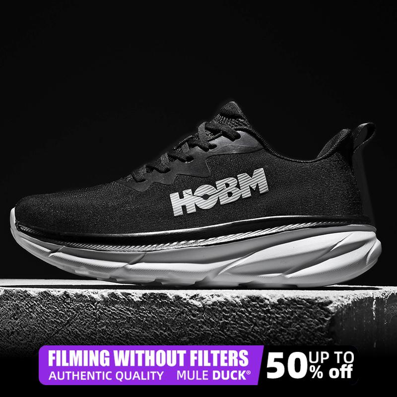 2024 Marathon Air Cushion Spring Men Sports Running Shoes Breathable Lightweight Women's Comfortable Athletic Nonskid Sneakers