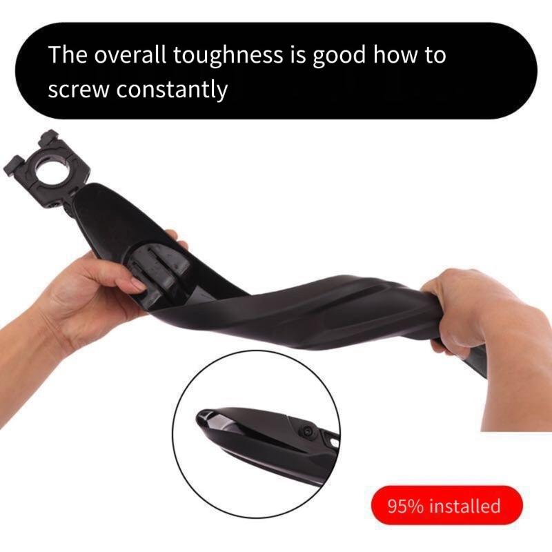 Windproof Bike Front Rear Mud Guard Widen Road Bike Mudguard Universals Bicycles Mudguard Cycling Accessories Enduring