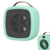 Încălzitor portabil Ventilator din ceramică Economisire de energie în condiții de siguranță Termostat de cameră liniștit pentru interior Birou Baie 220V 500w Priză UE
