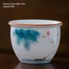 Shangqi Underglaze Hand-painted Ceramic Master Teacup