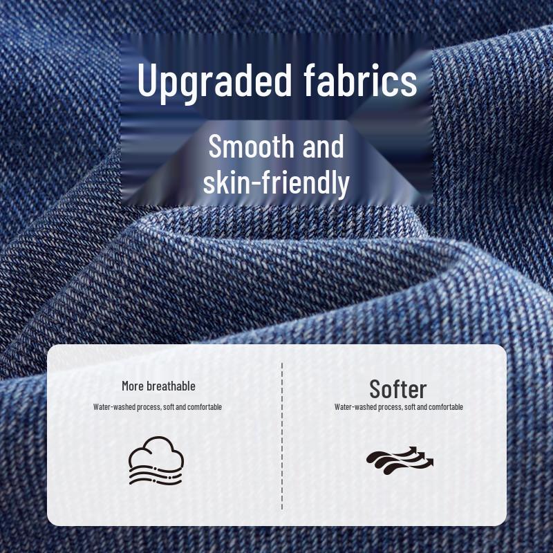 Jeanswest Men's T8021 Stretch Straight Denim Pants