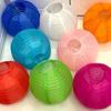 Waterproof Round Lantern Hanging Decoration Multicolor Chinese Lanterns  Party Decoration