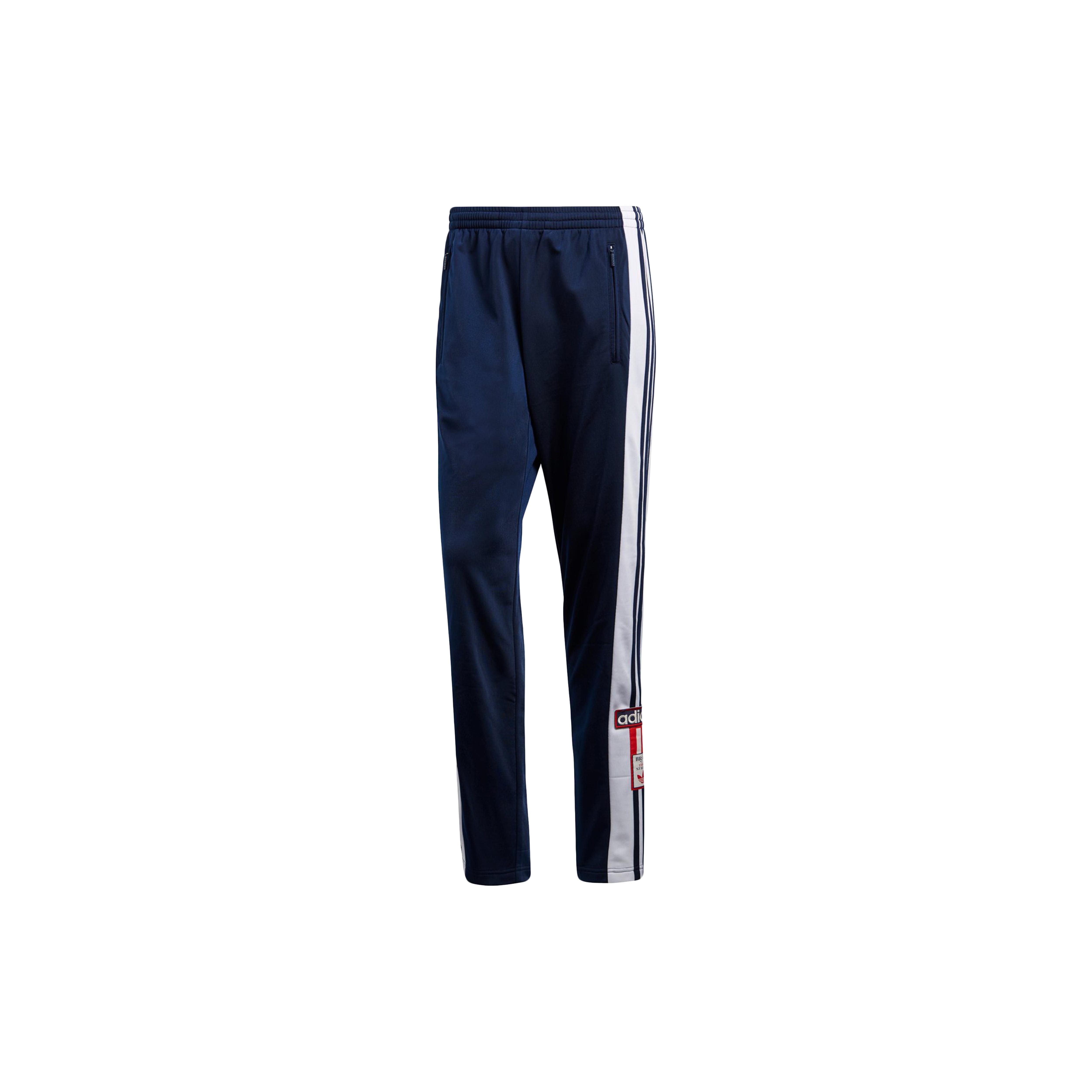adidas originals Side Button Athleisure Casual Sports Pants Navy Blue Men s CZ0678
