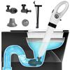 Drain Clog Remover Tool Manual High Pressure Air Drain Cleaner Sink Plunger Applied To Toilet Floor Drain Sewer Clogged Pipe