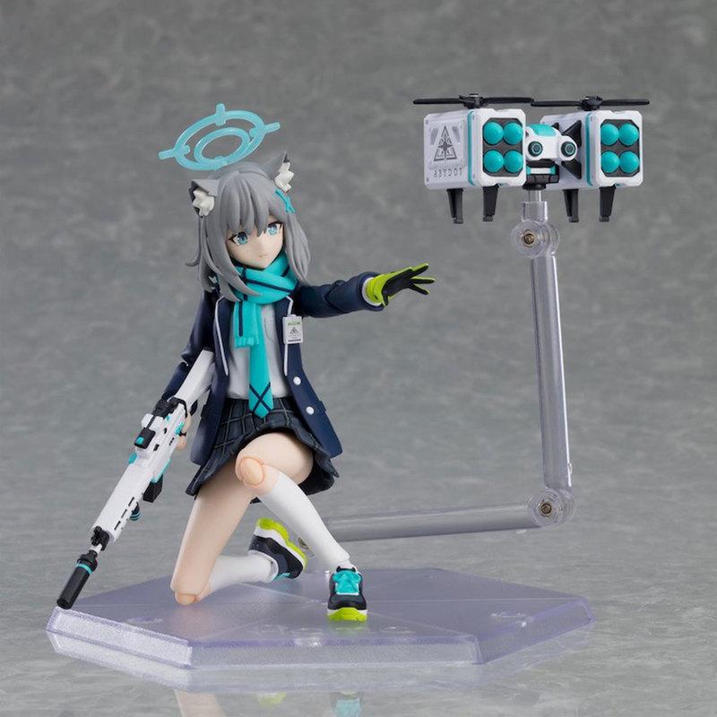 Anime Blue Archive Figma 567 Sunaookami Shiro KO Gelenkige Actionfiguren Mädchen Schreibtisch-Ornament Junge Überraschung Trendige Spielzeuge Geschenk