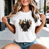 Bat Flowers Wildlife Unisexs TShirt Nocturnal Animal Tee Unisex Unisex Funny Animal Lover Graphic Tee Casual Print Top