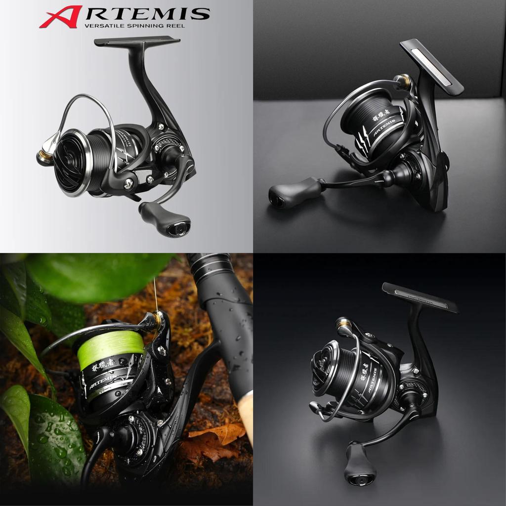 TSURINOYA Spinnrolle Hohes Übersetzungsverhältnis Flache Rillenspule 2500SH 3000SH Niedriges Endmodell Artemis 6.21 AR- (3000SH)