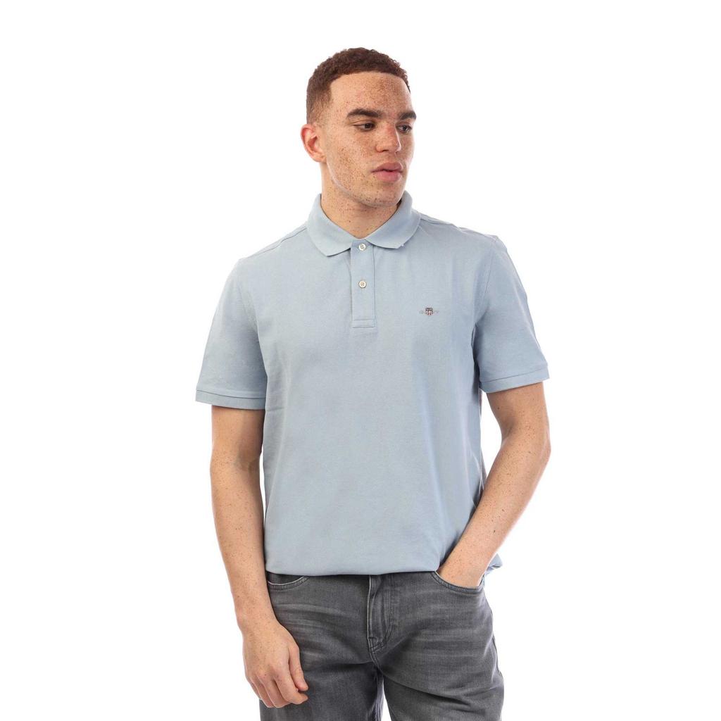 Gant Herren Schild-Logo Poloshirt