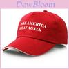 América Grande Fazer de Novo Chapéu Maga Donald Trump Republicano Ajustável Boné Vermelho