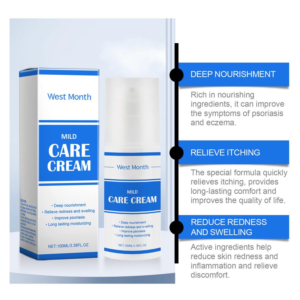 West Month Nourishing Moisturizing Cream For Gentle Skin Care And Hydration