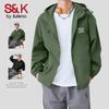Baleno S&K Men's Outdoor Waterproof Windproof Hooded Jacket