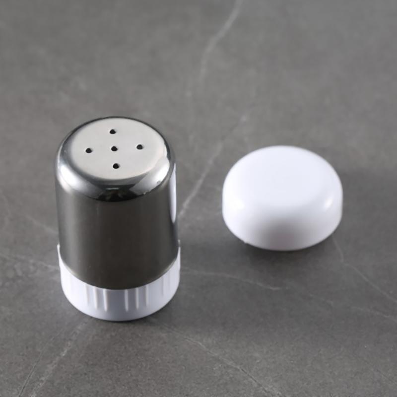 Nerezové dózy na koření, grilovací slánka, pepřová láhev na koření, domácí koření, úložná nádoba na kuchyňské doplňky