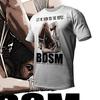 BDSM Corde shibari Bondage gimp dominatrice torture bâillon Sensoriel Dep t-shirt Unisexe T-Shirt