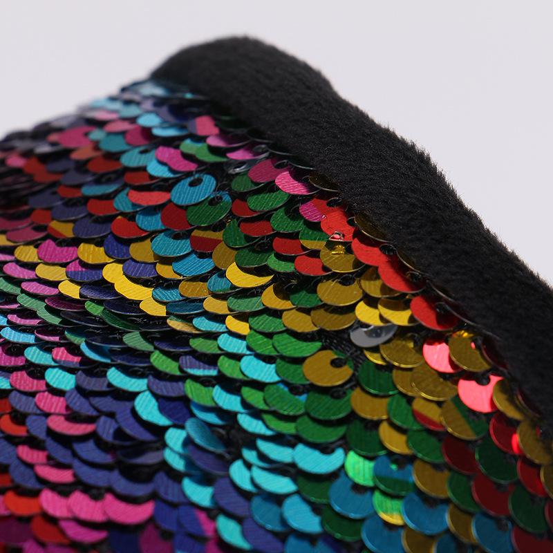 Girl Double-side Sequins Headband Fish Scale Design Delicate Hair Band