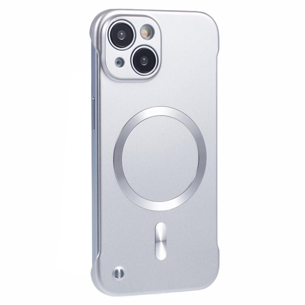 For iPhone 15 Case Compatible with MagSafe Hard PC Frameless Phone Cover