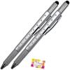 [5 functions in one!] Multi-function multi-pen touch pen screwdriver level scale ballpoint pen st...