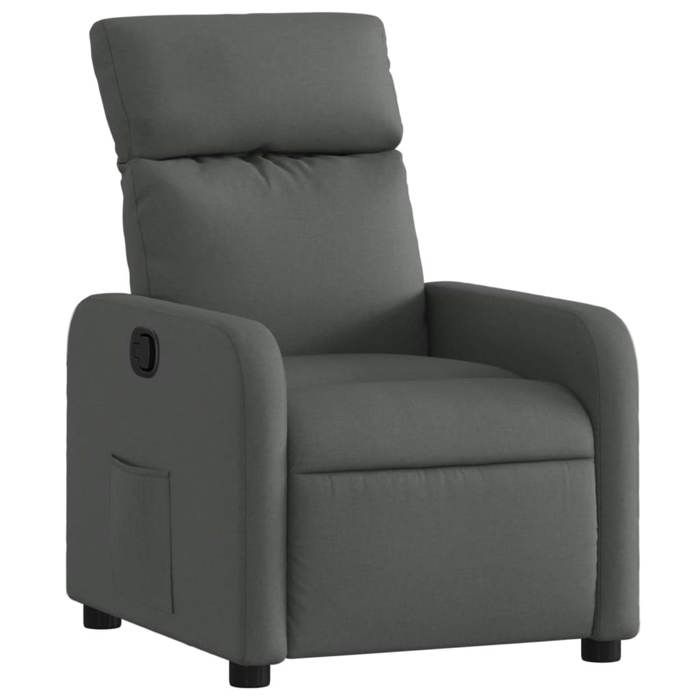 VidaXL Recliner Armchair, Chair with Footrest, Seat with Backrest and Armrests, Living Room Furniture, Modern, 374166