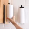 Non Rusting Multifunctional Household Heavy Duty Roll Paper Hanger Kitchen Non Perforated and Non Marking Wall Bracket