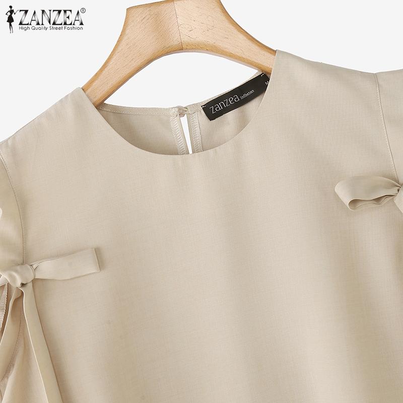 ZANZEA Women Summer Casual Round Neck Loose Sleeveless Tank Tops