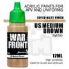 SW-50 Scale Color War Front Us Medium Brown