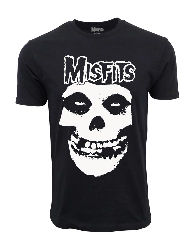 Misfits white fiend skull t shirt M