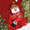 Christmas Chair Cover Santa Snowman Deer Hat Dining Chair Decoration Festive Party Decoration Wedding Party