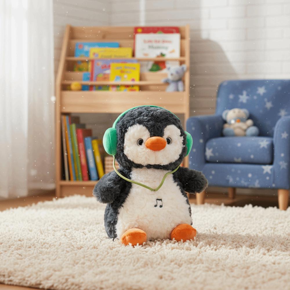 Chubby Design Penguin Plush Toy Cartoon Style Throw Pillow Cartoon Penguin  Christmas Present