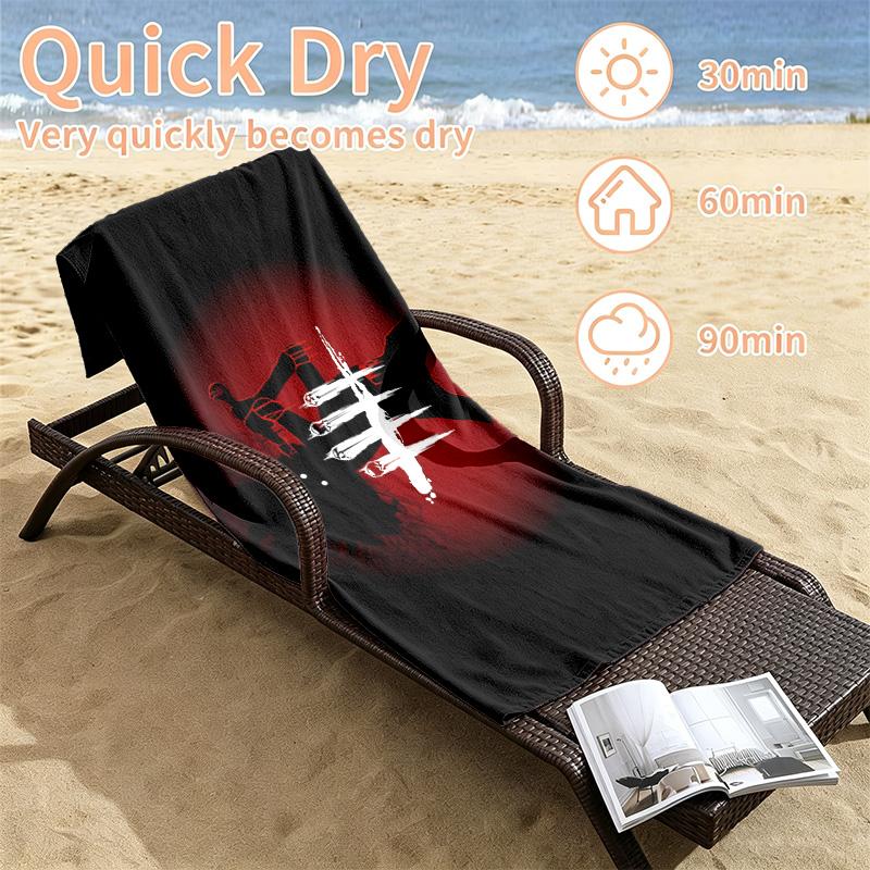 Dead by Daylight Beach towels also serve as bath towels summer essential a musthave for the outdoors the beach and the pool