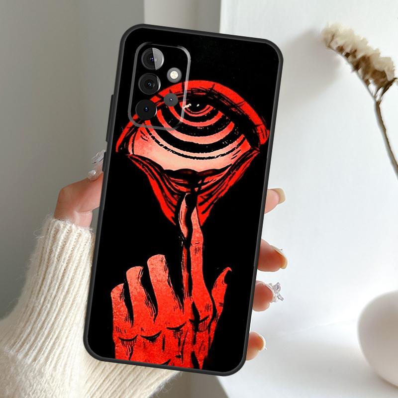 Scary Face Eyes Case For Samsung Galaxy A55 A15 A35 A56 A06 A16 A26 A36 A32 A52 A13 A33 A53 A14 A34 A54 A17
