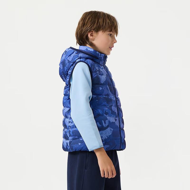 Tanboer Kids Lightweight Detachable Hood Down Vest